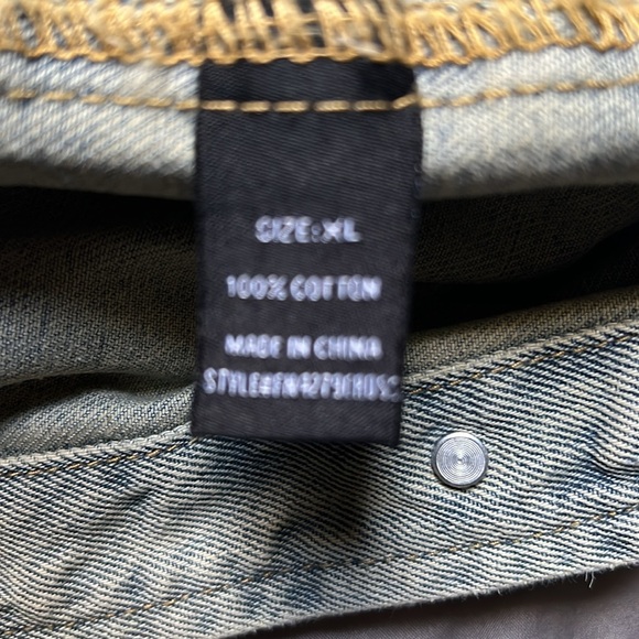 Studded denim vest - Picture 9 of 9